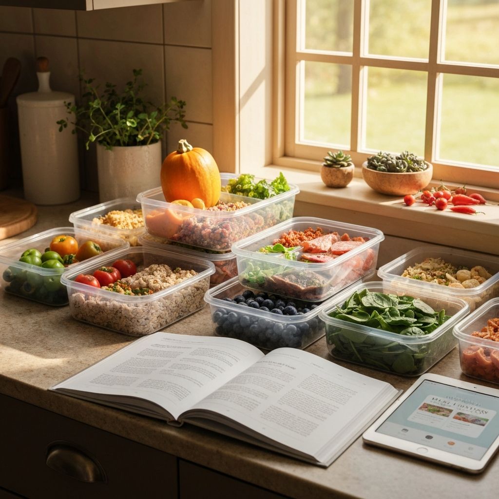 Planning balanced meals